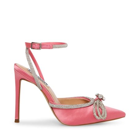 Pink Steve Madden Viable Women's Heels | PH 6873UJA